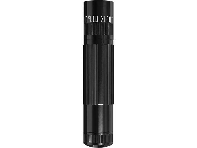 MagLite XL50 LED Flashlight, Compact and Powerful with Multi-Mode Functionality, Water-Resistant, 3-Cell AAA Battery-Powered Black