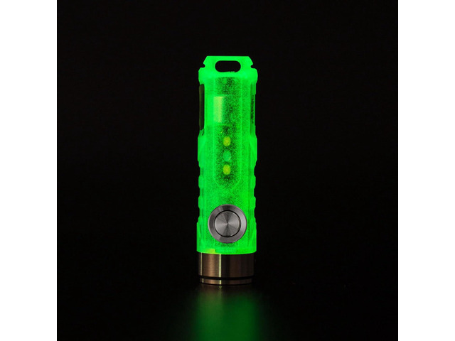 RovyVon A5U G4 Keychain EDC Flashlight, Glow in The Dark, 650 Lumens High Lumen Rechargeable LED Keychain Flashlights with Sidelight, Magnetic...