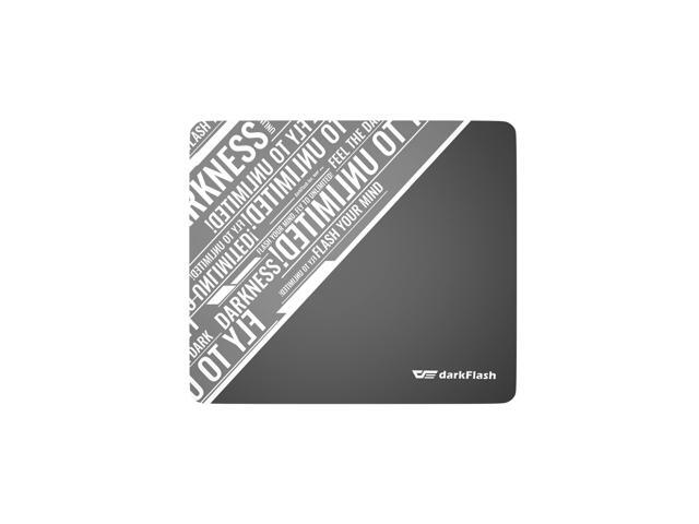darkFlash DMP300 300 x 260mm Tempered Glass Gaming Mouse Pad with Micro Etched Surface,Shadow