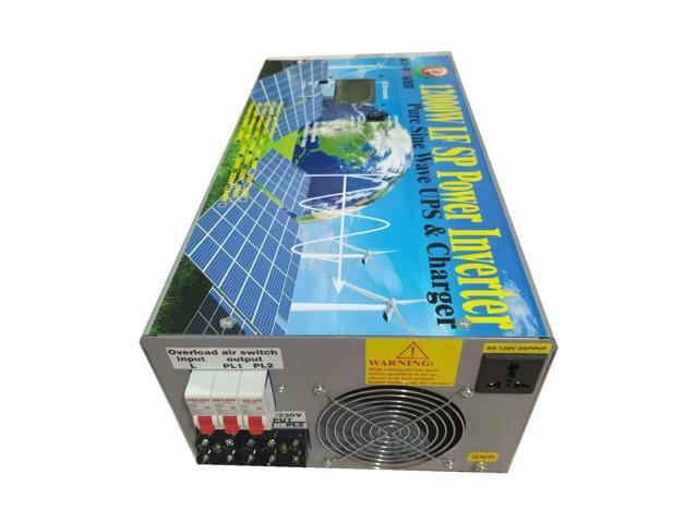 U-POWER 48000W Peak 12000W Power Inverter(6000W 110V Or 6000W 220V)Low Frequency Split Phase Pure Sine Wave Solar Converter 12V DC To 110V,220V AC...