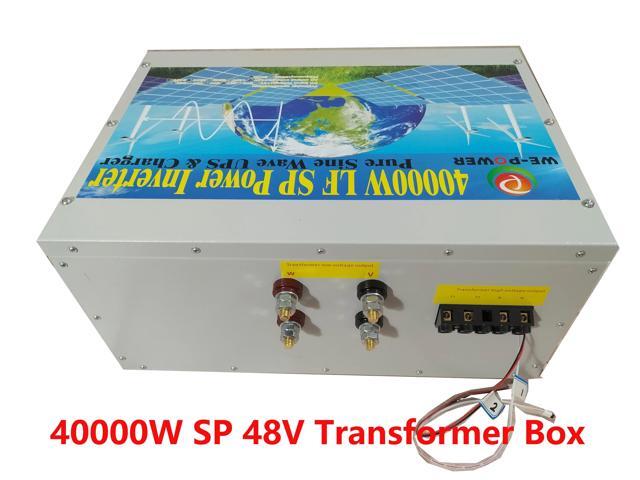 U-POWER 160000W Peak 40000W Power Inverter(20000W 110V Or 20000W 220V)Low Frequency Split Phase Pure Sine Wave Solar Converter 48V DC To...