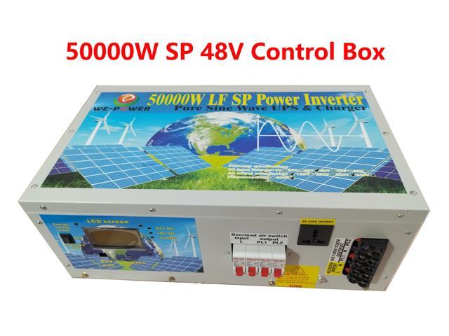 U-POWER 200000W Peak 50000W Power Inverter(25000W 110V Or 25000W 220V)Low Frequency Split Phase Pure Sine Wave Solar Converter 48V DC To...
