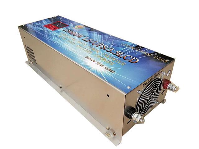 U-POWER 60000W Peak 15000W Power Inverter(7500W 110V Or 7500W 220V)Low Frequency Split Phase Pure Sine Wave Solar Converter 24V DC To 110V,220V AC...
