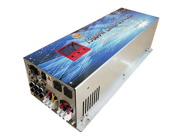 U-POWER 60000W Peak 15000W Power Inverter(7500W 110V Or 7500W 220V)Low Frequency Split Phase Pure Sine Wave Solar Converter 48V DC To 110V,220V AC...