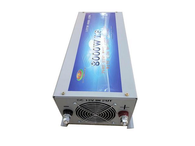 U-POWER 32000W Peak 8000W Power Inverter (4000W 110V Or 4000W 220V) Low Frequency Split Phase Pure Sine Wave Solar Converter 12V DC To 110V,220V AC...