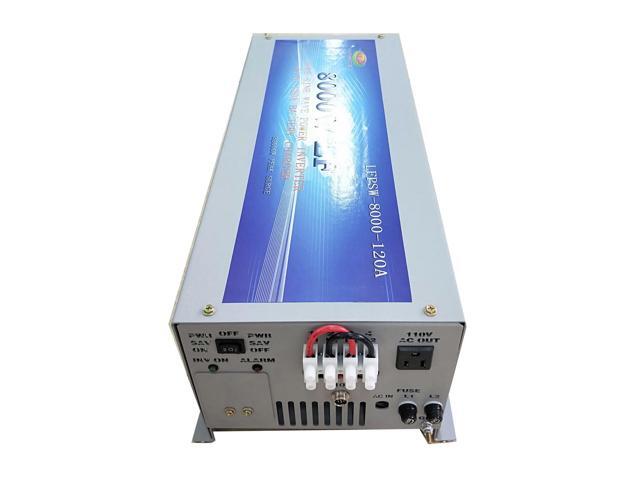 U-POWER 32000W Peak 8000W Power Inverter (4000W 110V Or 4000W 220V) Low Frequency Split Phase Pure Sine Wave Solar Converter 12V DC To 110V,220V AC...
