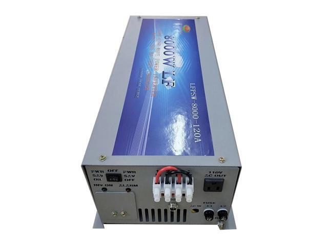 U-POWER 32000W Peak 8000W Power Inverter (4000W 110V Or 4000W 220V) Low Frequency Split Phase Pure Sine Wave Solar Converter 24V DC To 110V,220V AC...