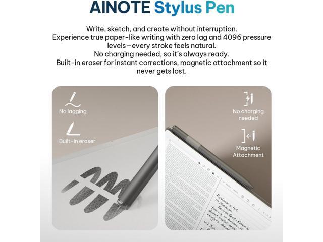 iFLYTEK AINOTE 2, Support LLM, 10.65 inch 4.2mm Ultrathin Digital Notebook, Portable Electronic Notepad with Stylus, AI Voice-to-Text &...
