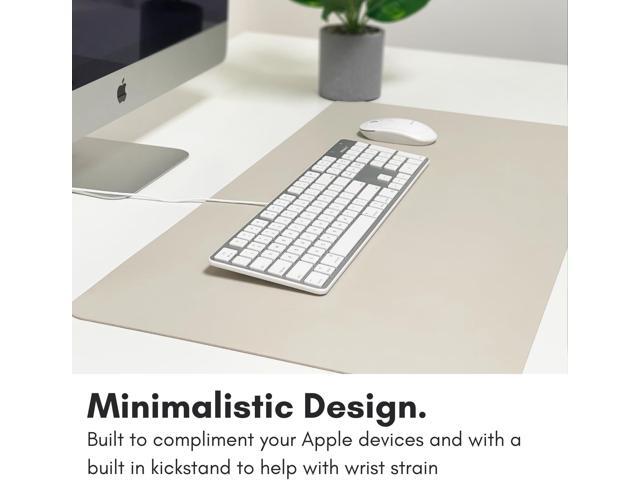 Macally Ultra-Slim USB Wired Keyboard with Number Keypad for Apple Mac Pro, MacBook Pro/Air, iMac, Mac Mini, Laptop Computers, Windows Desktop PC...