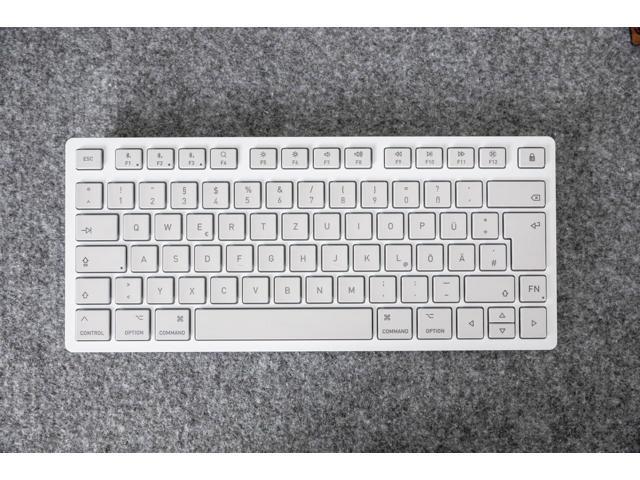 Cherry KW 7100 Mini BT for MAC Keyboard Compact Multi-Device Office with Mac Layout