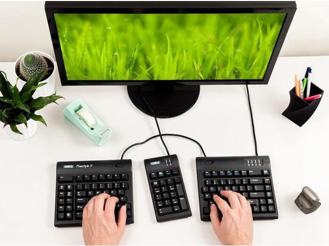 KINESIS Freestyle2 Ergonomic Keyboard for PC (9' or 20' Separation) (9' Separation)