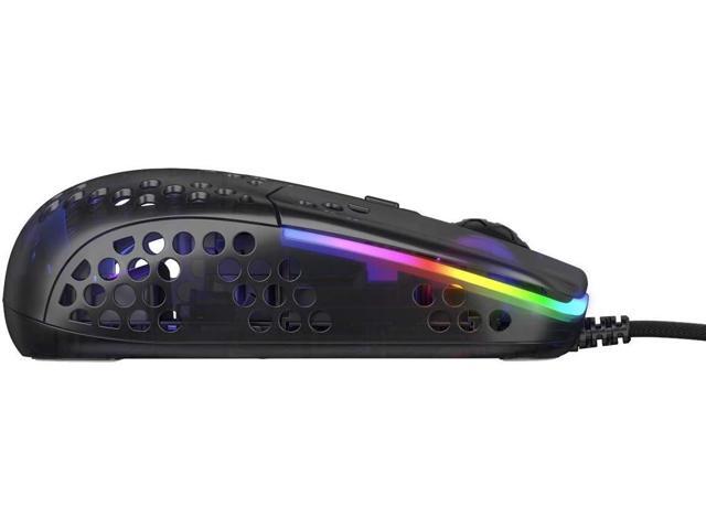 Xtrfy MZ1, Ultra-Light Wired Gaming Mouse, Cutting-Edge Pixart 3389 Sensor, Unique Shape for Optimum Aim, Adjustable RGB Lighting, Zys Rail Edition