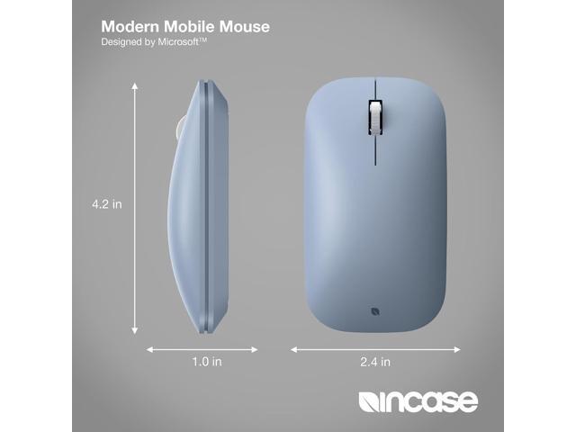 Incase Modern Mobile Mouse Designed by Microsoft Lightweight, Precision Navigation, Right/Left Hand Use, Scroll Wheel, BlueTrack Technology,...
