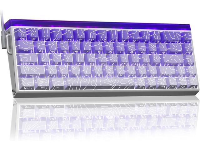 AULA Hero 68 HE 60% Gaming Keyboard Wired, Hall Effect Magnetic Switch Keyboard with Adjustable Actuation, Fast Trigger Mode, 8K Hz Polling Rate,...