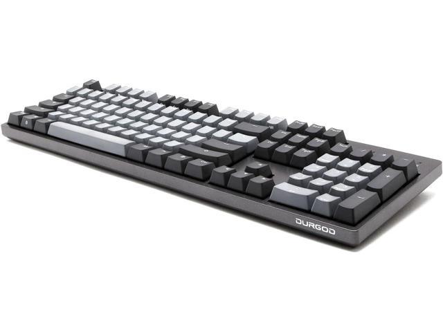 DURGOD Taurus K310 Mechanical Keyboard 104 Keys Full Size USB C Wired Doubleshot PBT Keycaps Programmable Keys NKRO Rollover for...