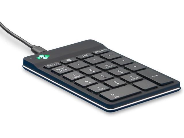 R-Go Number Pad Keyboard, USB-C/A Wired, Mini Numeric Keypad with LED Break Indicator, for Financial Accounting, Data Entry & Excel Spreadsheets,...