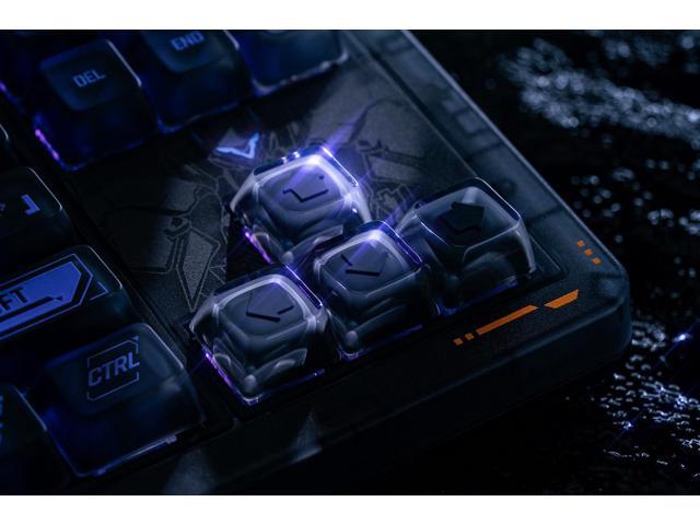 AKNES 8Bitdo Retro Mechanical Keyboard, Hot Swappable, Dual Super Programmable Buttons, RGB Backlight Gaming TKL Keyboard with 87 Keys,...