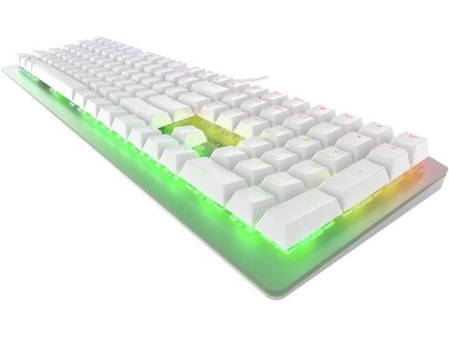 Cherry MV 3.0 Viola Wired Mechanical Gaming Keyboard. RGB Backlight with Cross Linear Viola Switches. from The Makers of The MX Switch. (White)