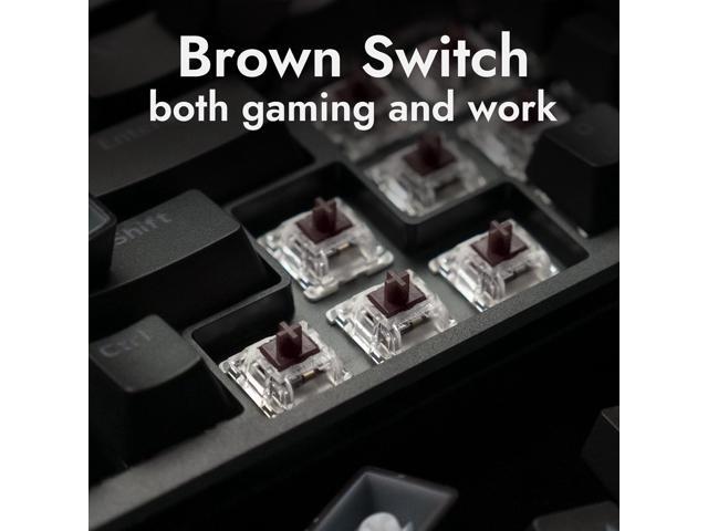 LEMOKEY X5 Wired Gaming LED Backlight QMK/Launcher Mechanical Keyboard for Windows/Linux, Customize keymaps, Double-Shot keycaps, Keychron...