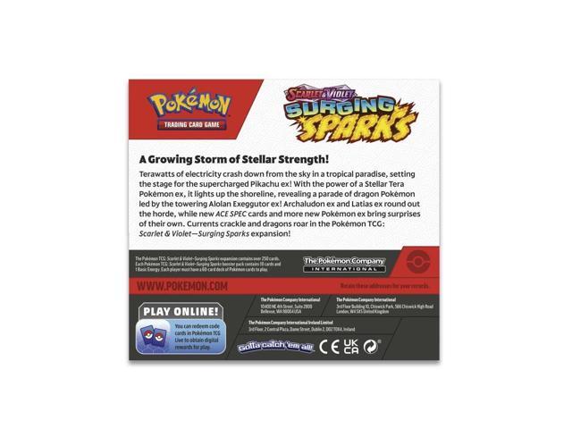 Pokemon TCG: Scarlet & Violet - Surging Sparks Booster Box