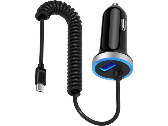 Samsung S25 Ultra Car Charger,USB Car Charger for Samsung Galaxy S25 A55 A16 5G S24 Ultra A35 S24 FE A15 A54 A14 A52 A25,3.4A Car Adapter Plug +...