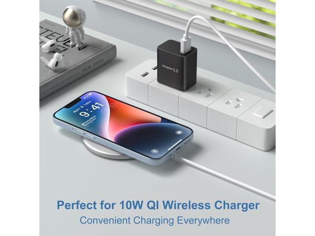 USB Charger Block 5pack, OKRAY 18W Fast Charging 3.0 Quick Charge USB Wall Plug Type A Box Travel Power Adapter for Wireless Charger, Samsung...