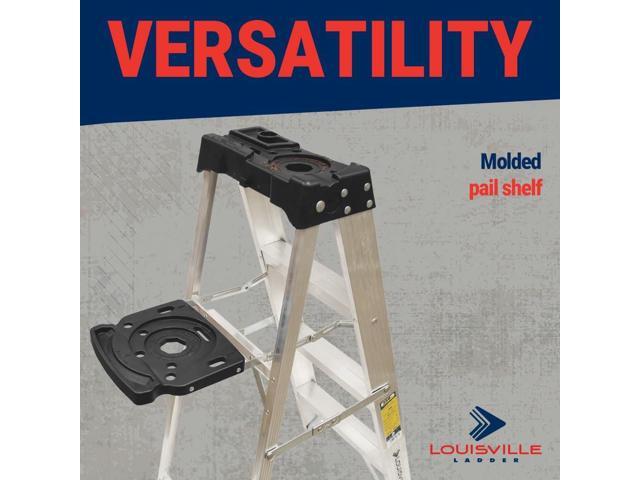 Louisville Ladder 8-Foot Aluminum Step Ladder, 300-Pound Load Capacity, Type IA, AS3008