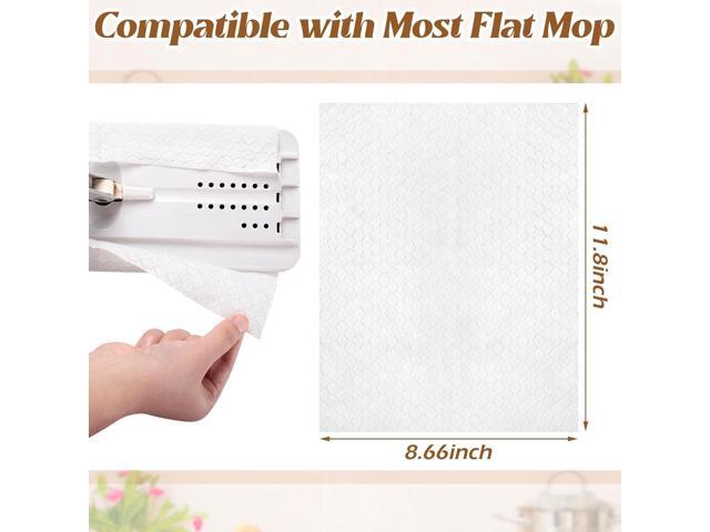 Hoolerry 900 Count Dry Sweeping Cloths Dry Mop Refills Sweeper Dusting Cloths Disposable Duster Refills Floor Mop Pads, 11.81 x 8.66 inch