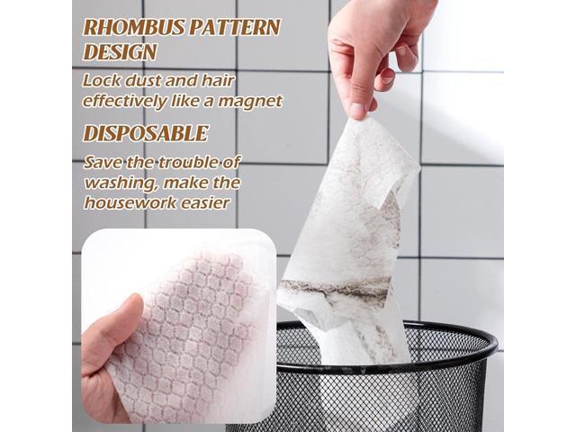 Hoolerry 900 Count Dry Sweeping Cloths Dry Mop Refills Sweeper Dusting Cloths Disposable Duster Refills Floor Mop Pads, 11.81 x 8.66 inch