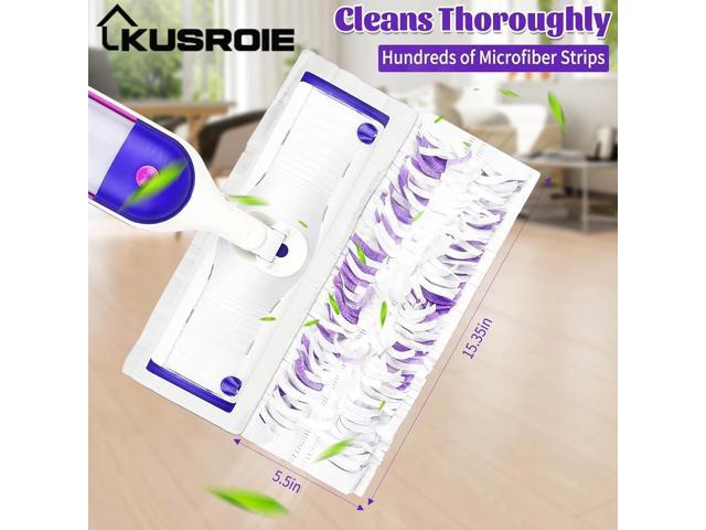 20 Pack Disposable Mop Pads Compatible with Swiffer Power Mop Pads Replacement for Swiffer Power Mop Refills, Multi-Surface Mopping Pad Refills,...