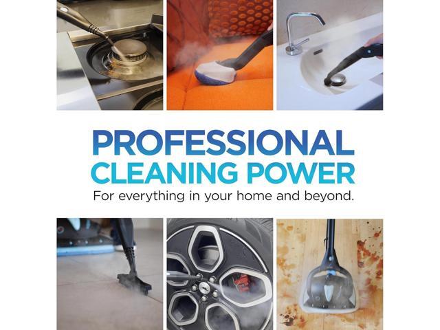 Euroflex Vapour Pro 20-Piece Steam Mop with Built-In All-in-One Portable Steam Cleaner; Ranked #1 by Good Housekeeping; 295°F & 50 PSI; Kills 99.9%...