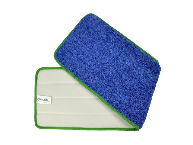All Purpose Super Absorbent Mega Microfiber Mop Pads for 24' Mop Plate, Machine Washable, Traps Dust, Dirt & Pet Hair, Reusable for Home &...
