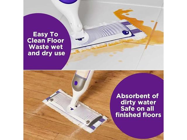 Replacement for S. wiffer PowerMop Disposable Mop Pads Multi-Sided Cleaning, Compatible with S. wiffer PowerMop for All Safe Floors20 Count