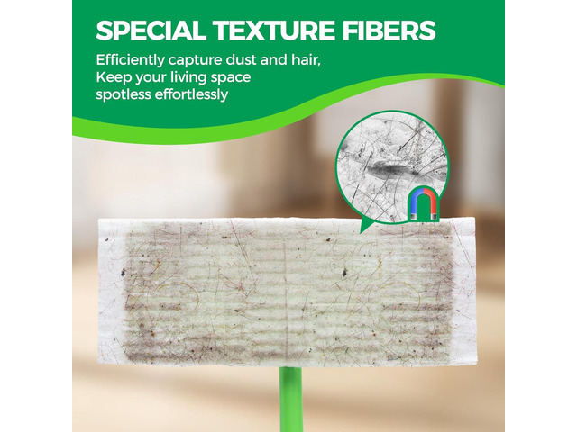Dry Sweeping Cloths Mop Refills Disposable Sweeping Cloths Floor Dust Refills Mop Pad, Floor Cloth Refills for Swiffer Standard Sweeper,...