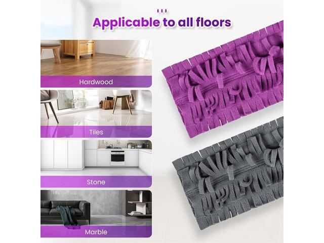 16 Pack Disposable Power Mop Pads Refills with Swiffer PowerMop Multi-Surface Replacement Mopping Pads