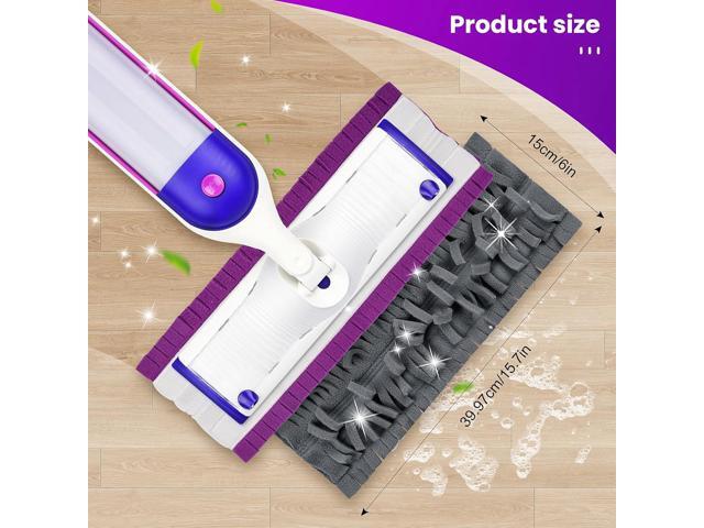16 Pack Disposable Power Mop Pads Refills with Swiffer PowerMop Multi-Surface Replacement Mopping Pads