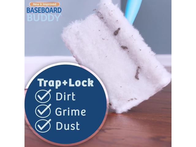 Baseboard Buddy Pad Refills 20 Pack of Microfiber Replacement Pads