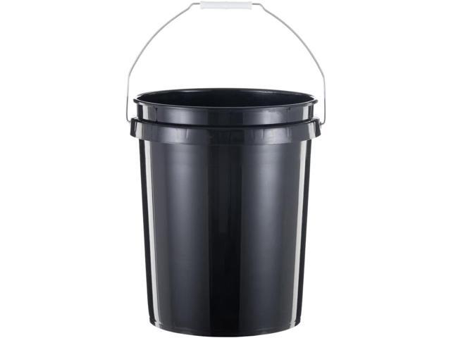 United Solutions 5 Gallon Bucket Heavy Duty Plastic Bucket Comfortable Handle Easy to Clean Perfect for on The Job Home Improvement or Household...