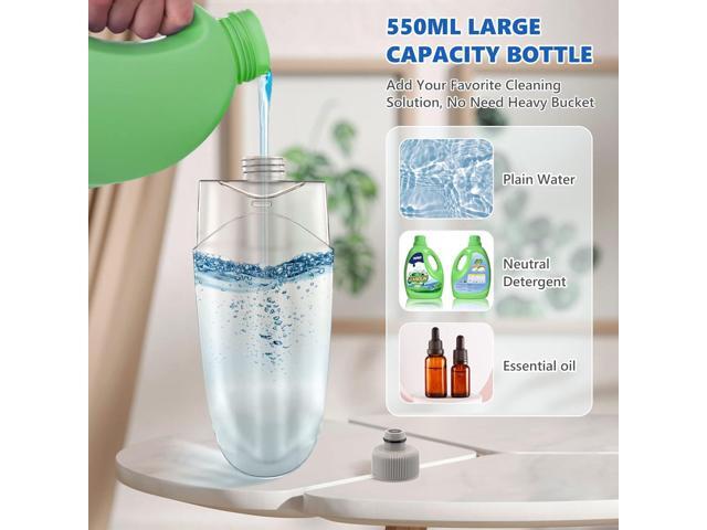 Spray Mops for Floor Cleaning - BPAWA Microfiber Floor Mop Flat Wet Mop Dry Dust Mop for Hardwood Laminate Wood Tile Vinyl Kitchen Bathroom Floors...