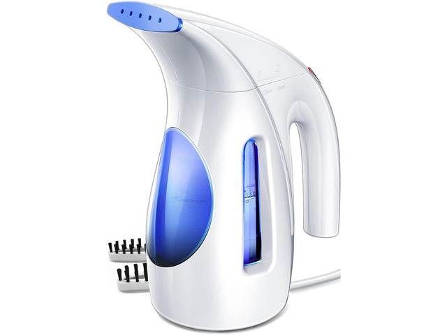 HiLIFE Steamer for Clothes, Portable Handheld Clothing Steamer, 240ml Big Capacity, 700W, Strong Power, Fabric Quick Wrinkle Remover with Brush for...