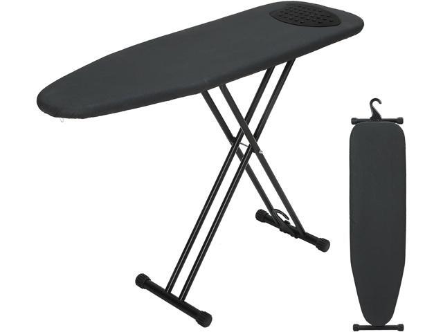 Ironing Board Full Size 54x14, RAINHOL Heavy Duty Iron Board with Thick Padded Cover, Height Adjustable Ironing Boards with Smart Hanger,...