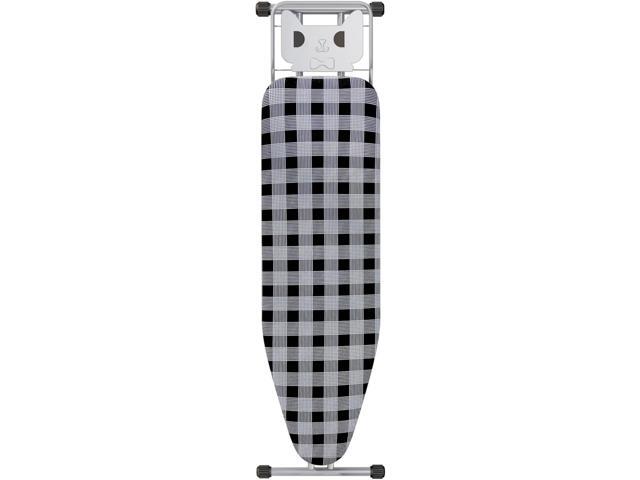 Jakeefud Ironing Board 13' X 43' W/Extra Thick Heavy Duty Padded Cover, Height Adjustable,Heat & Scorch Resistant Fabric, Anti-Skid Feet, Extra...