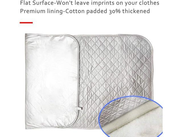 Ironing Mat,Thickened (32x55 inch) Ironing Blanket Ironing Pad, Double-Side Using Heat Resistant Pad Extra Extra Large Ironing Mat for Table...