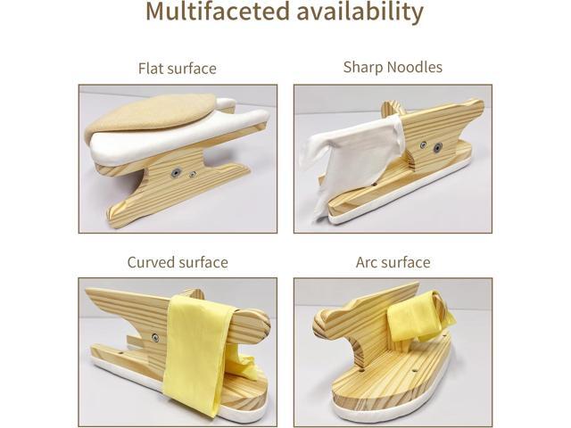 DE-LIANG Tailors Board Various Pressing Surfaces, Tailor's Ironing Aid Tool - Iron All The Hard-to-Reach Corners, Pressing Board - Smoothing Curved...