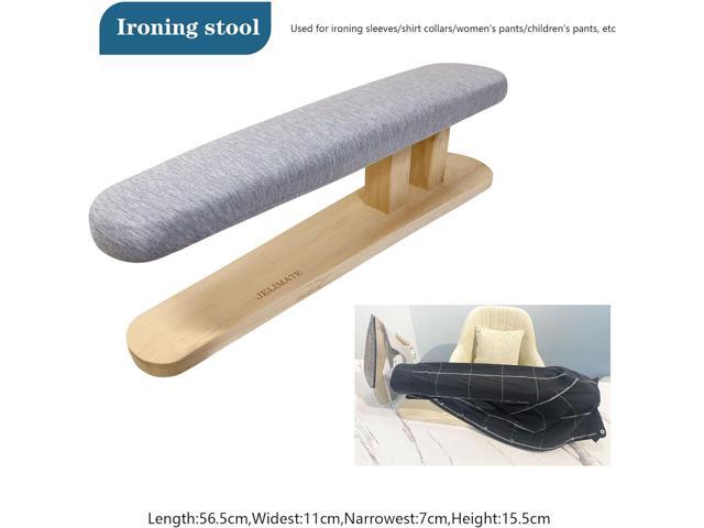 JELIMATE Sleeve Tabletop Ironing Board Portable Chest & sSleeves Ironing Board with Wooden Base for Tailor,Household,Laundry Rooms.