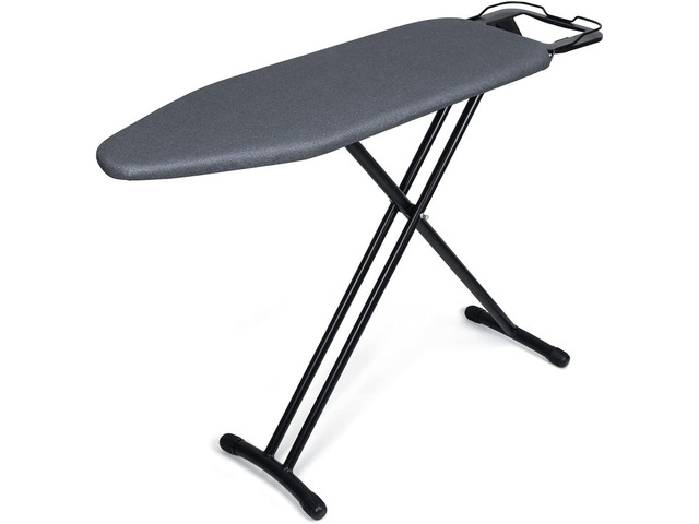 Duwee 12'x36' Ironing Board with Heat Resistant Cover and Thicken Felt Pad, Heavy Sturdy Legs