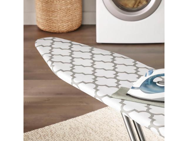 Whitmor Deluxe Ironing Board Cover and Pad (Ironing board not included) - Medallion Grey