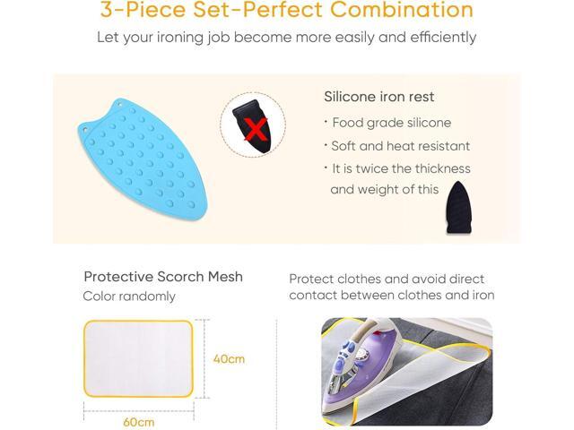 Ironing Mat,Thickened (32x54 inch) Ironing Blanket Ironing Pad, Double-Side Using Heat Resistant Pad Extra Extra Large Ironing Board for Table...