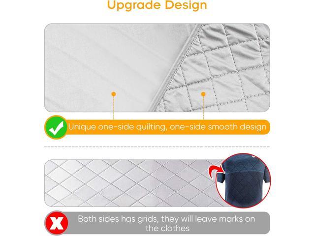 Ironing Mat,Thickened (32x54 inch) Ironing Blanket Ironing Pad, Double-Side Using Heat Resistant Pad Extra Extra Large Ironing Board for Table...