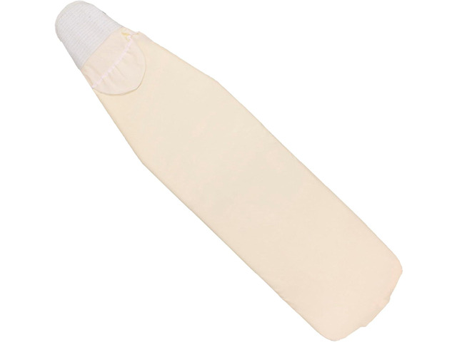 Ritz Professional Heavyweight Ironing Board Pad and Cover Set, Drawstring Closure, Cover and Pad Fits Standard Sized 54' Ironing Boards, Natural...